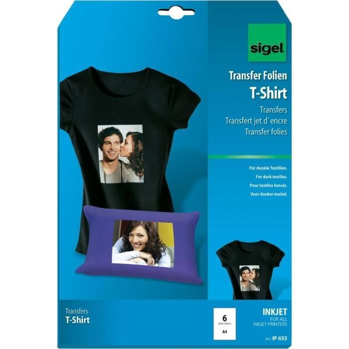 Transfert photo shop sur tee shirt