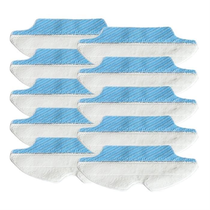 Tampon De Vadrouille Réutilisable (Tête Plate) - Tissu De Remplacement Pour Lavage De Sol Humide/Sec
