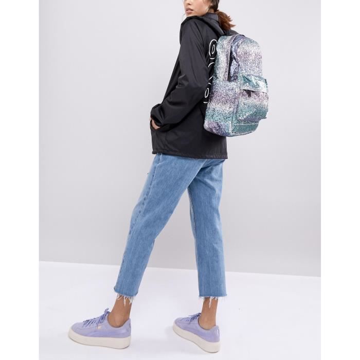 sac à dos eastpak noir pailleté