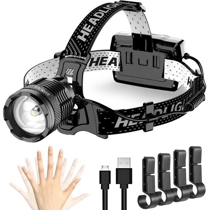 Lampe ontale LED Rechargeable: 5W LED USB Lampe ontale Rechargeable Pour La Randonnée, Le Camping, La Pêche Lampe ontale Légère 18650 Du 3,11 € | DHgate