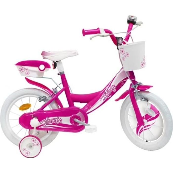 VELO LOVELY 14 POUCES ROSE