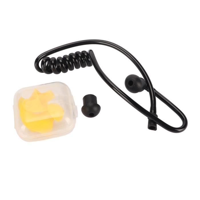 Kit De Remplacement Pour écouteur Radio - Tube Bobine Et Petit écouteur Noir, Modèle ACC-EB03S-KIT-BK