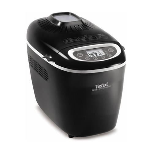 Tefal PF611838, Noir, 1,5 kg, pâte de baguette, Pâte à gâteau, Pain français, Pain sans gluten, Pâte à pizza, Pain complet