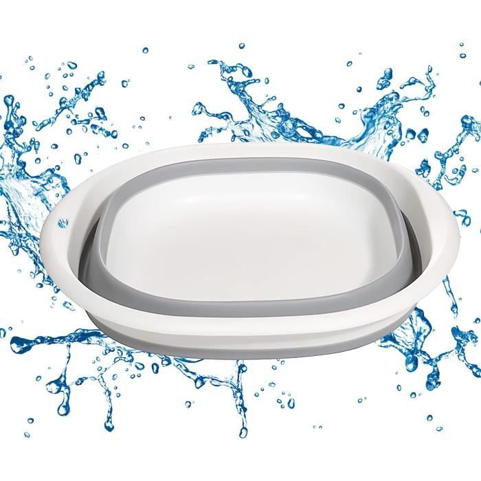 Lavabo De Bain De Pieds Pliable, Bain De Pieds Étanche Et Résistant À