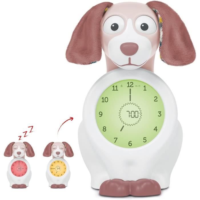 Paladone Réveil D'Entraînement Au Sommeil Peppa Pig – Avec Veilleuse Et Compte à Rebours – USB – Multicolore – Pour Enfants