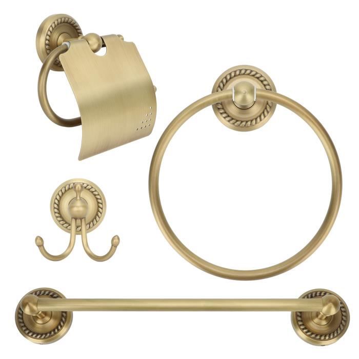 Kingston Brass Ensemble de quincaillerie de salle de bain 5 pièces