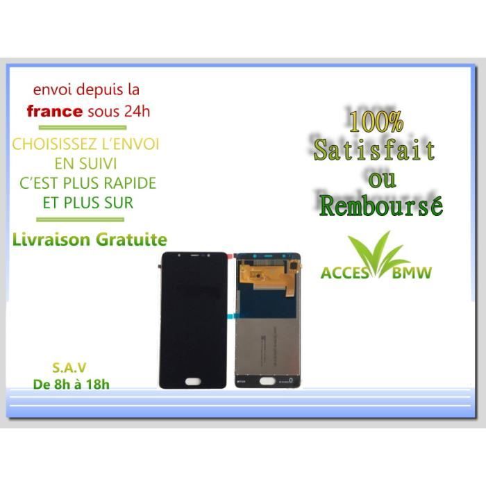 Écran LCD + Vitre Tactile Pour Wiko U Feel Lite - Noir, Neuf, Origine France