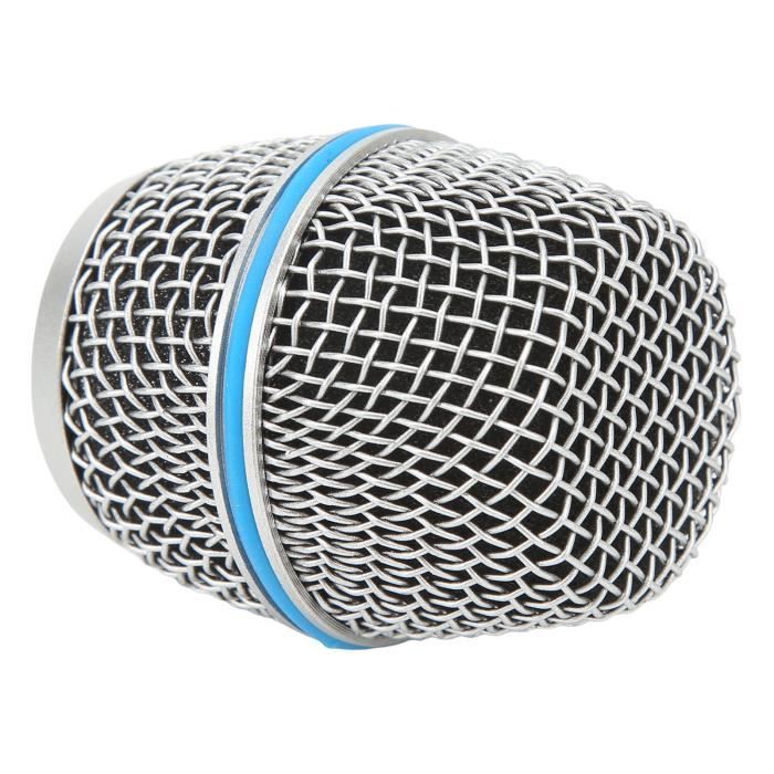 Cikonielf Cache-microphone Maille de Tête de Boule de Microphone en