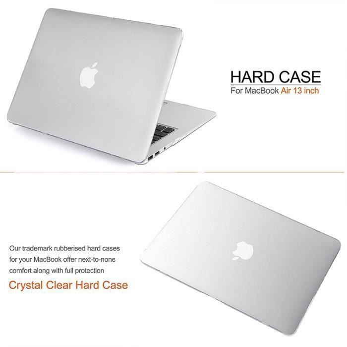 Coque MacBook Pro 13 pouces - Transparent (mat)