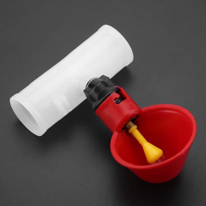 Comparer les prix de Abreuvoir automatique - ZERODIS - 5 pcs - Pour poules - Installation au sol - Extérieur