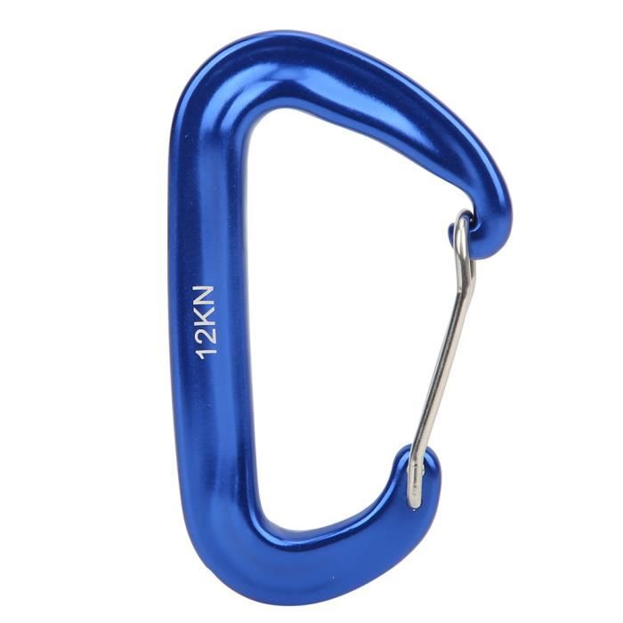 Outils Forme D Pince Mousqueton 8 5cm Clip Mousqueton 12KN 22g