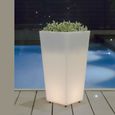 Pot lumineux LED RGB solaire et rechargeable Melisa SmartTech de New Garden-1