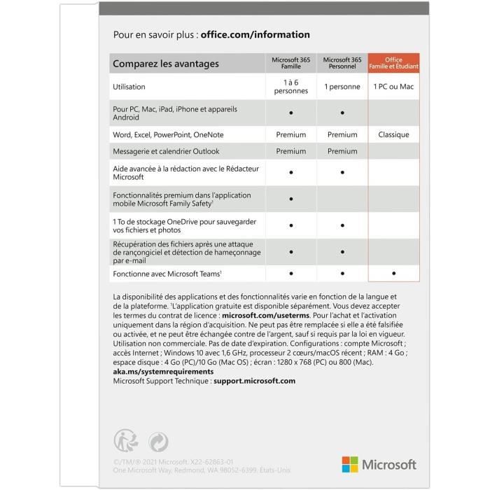 Acheter licence Microsoft Office 365 pas cher à télécharger
