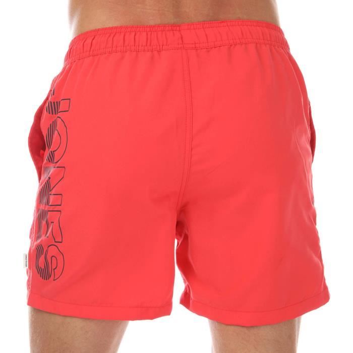 Short de bain Rouge Homme Jack Jones Haruba Red Cdiscount Pr t