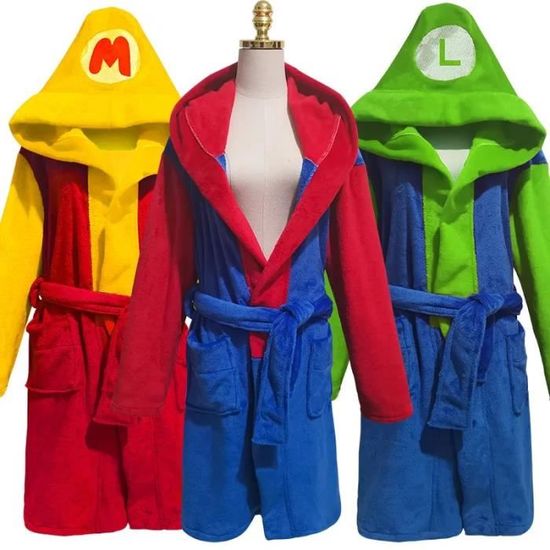 Peignoir shop mario bros