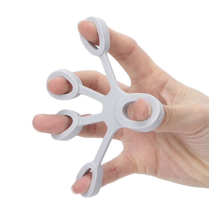 Kit De Renforcement Des Mains 6 Pièces - Hand Grip Réglable 10-100kg, Extenseur, Anneau, Balle Anti-stress - Pour Sport, Rééducation, Bureaux