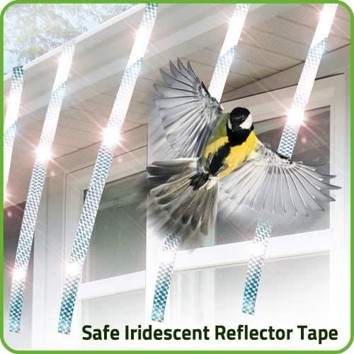 Bande Répulsive Anti Oiseaux Bande Holographique Pour Oiseaux Anti Oiseaux Bande 80m X 24cm Double Face Bande Repulsive Anti Oiseaux Pour Oiseaux Parfait Dissuasif Contre Oiseaux Pigeons Corbeaux 91809191