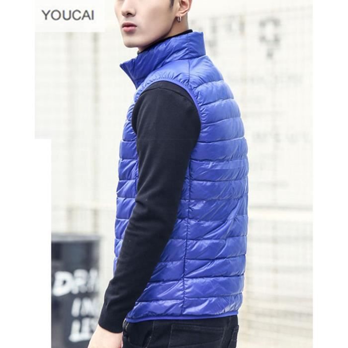 Gilet new arrivals homme duvet