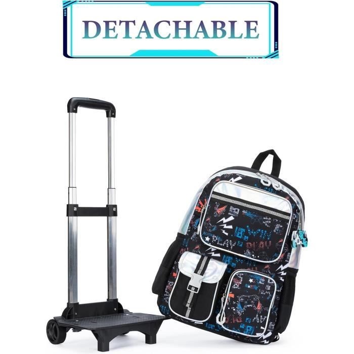 Cartable A Roulette Garcon Cartable Garcon Ce2 Primaire Roulette Cartable Roulette Garcon Demontable J454 Cdiscount Bagagerie Maroquinerie