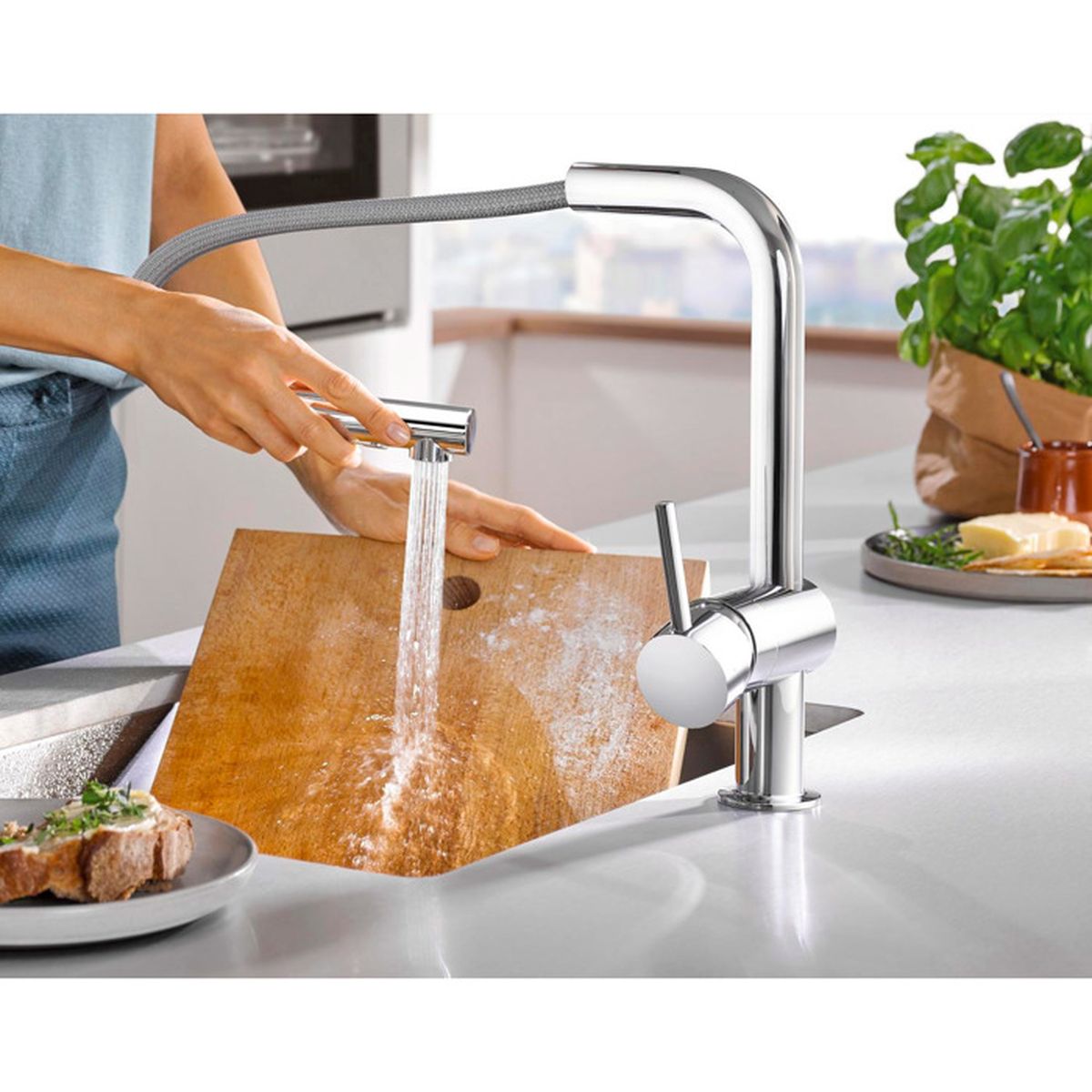 Grohe Minta Melangeur De Cuisine 30274000 L Size Twin Extractible Achat Vente Robinetterie De Cuisine Grohe Minta Melangeur De Cu Cdiscount
