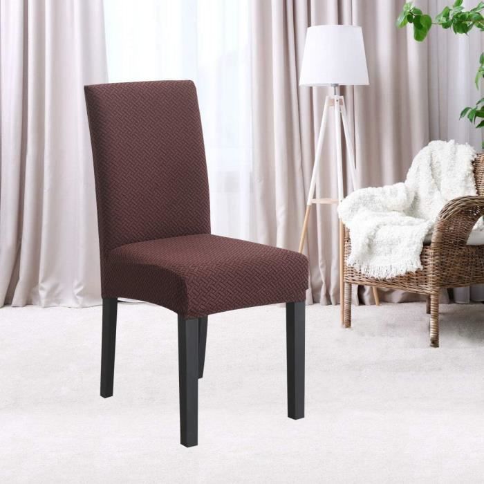 Housse De Chaise élastique Imperméable - Tissu Polyester Anti-fuite Profilé Pour Maison Bureau Restaurant - 10