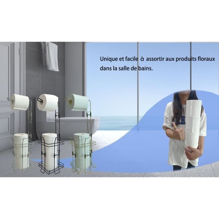 Deiss Pro Porte-Serviettes Papier Noir – Support Essuie-Tout Cuisine Sous-Armoire, Adhésif Ou Vis, Acier Inoxydable