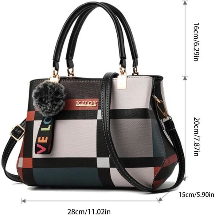 Sac Cabas Femme KTMOUW - Grand Capacité Imperméable - Idéal Travail, Études Et Voyage