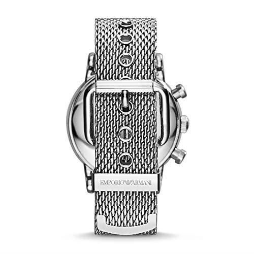 Montre Homme Emporio Armani AR1808 Acier Quartz Noir Classique Achat vente montre Homme Adulte Noir Acier Cdiscount