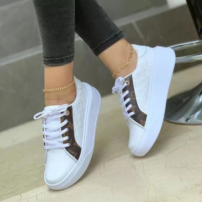 Chaussure blanche on sale pour femme