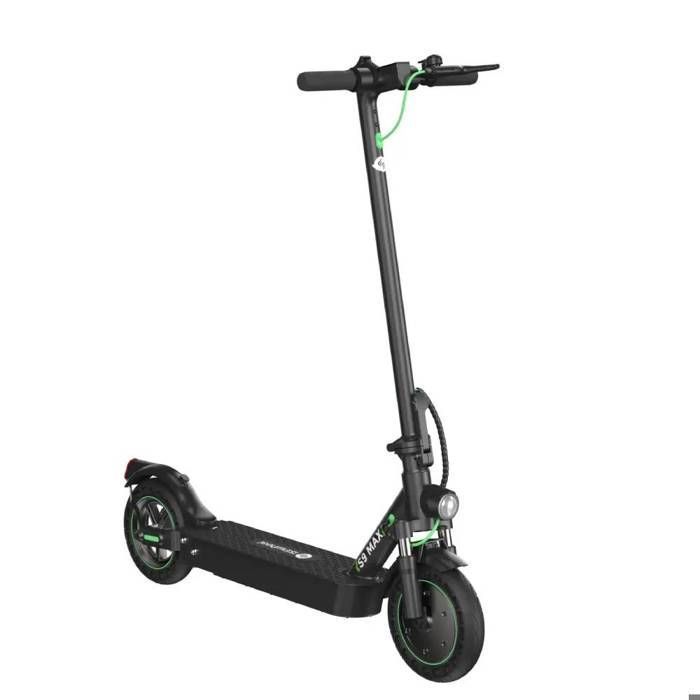 isinwheel S9MAX Trottinette électrique pour Adulte avec autorisation de Circulation routière, Moteur 500 W, Batterie 10,4 Ah jusqu'à 40 km, pneus 10, Amortissement, Application et écran LED, pour isinwheel S9MAX Trottinette électrique pour Adulte avec autorisation de Circulation routière, Moteur 500 W, Batterie 10,4 Ah jusqu'à 40 km, pneus 10, Amortissement, Application et écran LED, pour