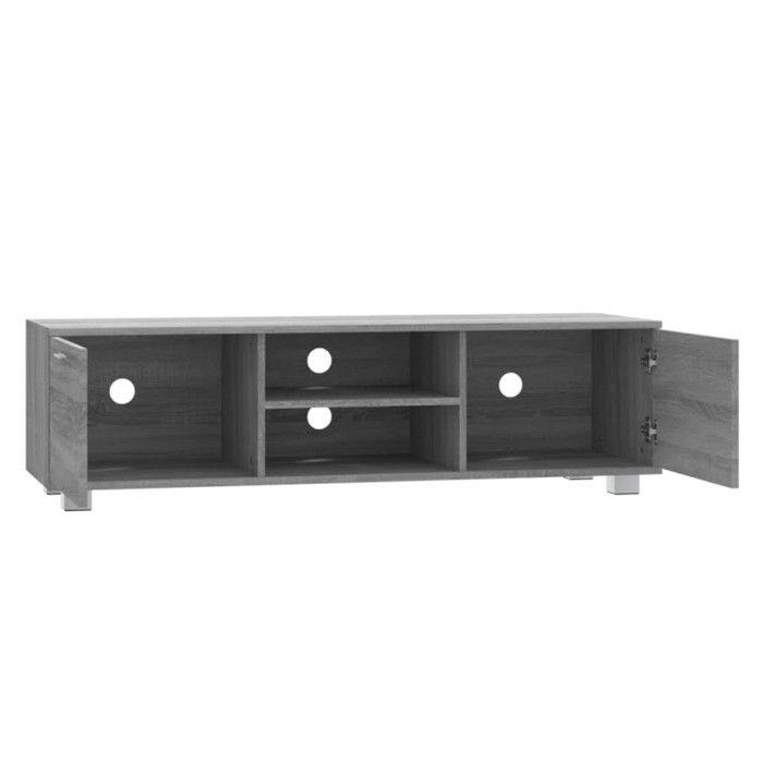 Meuble TV Sonoma gris 100x35x40 cm Bois d'ingénierie