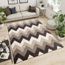 Tapiso Maroko Tapis De Salon Chambre Design Moderne Marron Beige