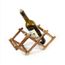 Bar Cabinet Wine Rack Storage Alcohol Wrought Iron 80 Bottles