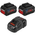 Pack de 2 batteries ProCore 18V/8Ah + chargeur GAL 18V-160 C en boite carton BOSCH 1600A016GP-0