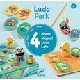 Coffret 4 jeux - DJECO - LudoPark - Pour enfants dès 2 ans - Boîte de rangement incluse-0