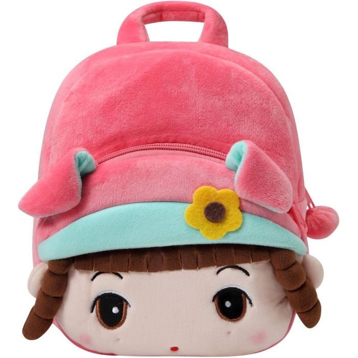Sac à Dos Bébé Peluche Mignon Avec Harnais – Cartable Maternelle Léger, Laisse Amovible, Garçons & Filles