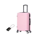 CELIMS FRANCE Valise Moyenne 20kg 65cm | Valise CELIMS Weekend | ABS | Cadenas | Rose Pâle