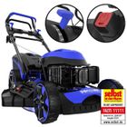 DENQBAR Tondeuse thermique DQ-R51EV 9en1 51 cm largeur de coupe E-Start 4 vitesses