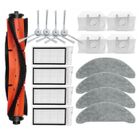 SODIAL Accessoires pour Xiaomi Roidmi EVE plus Robot Aspirateur Vadrouille Chiffon Hepa Filtre Brosse Sac à PoussièRe PièCes de Rechange