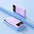 YULINLAND Portable Batterie Externe 20000mAh , 22.5W Charge Rapide, 4 Ports, avec Affichage LED et Lampe, pour Smartphone Tablets - Violet