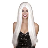 Perruque sorcière blanche - Accessoire de déguisement - Adulte - Femme