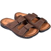 Sandales Homme - OZABI - PREMIUM SU2572 Marron - Confortable et Légère avec Semelle Memory Form