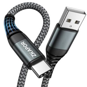 CHARGEUR TÉLÉPHONE Extra Long Câble USB C 3M, Cable USB C Charge Rapi