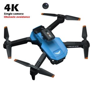 DRONE 4K simple bleu-Mini Drone H106 4K quadrirotor avec