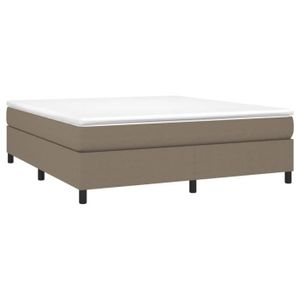 SOMMIER Sommier à ressorts de lit - ATYHAO - Ayhao2 - Taupe - 180x200 cm