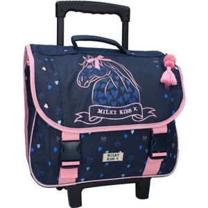 CARTABLE Cartable à roulettes Cheval Milky Kiss We Are One 