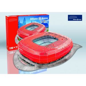 PUZZLE Puzzle 3D Allianz Arena Bayern Munich - NANOSTAD -