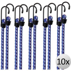 WilTec Corde Bâche 20m Ø8mm Résistantce UV Intempéries Haute élasticité Ficelle maraîchère Sandow tendeur 