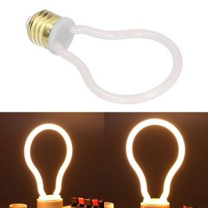 AMPOULE - LED Dilwe Ampoule à LED Ampoule LED E27/2700K 4W Vintage Lumière Chaude Lumière Ambiante Décorative pour Intérieur 220V‑240V