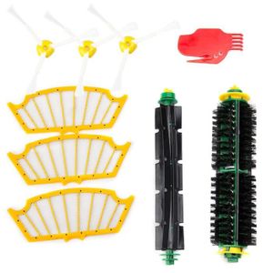 Filtres et Brosses Garantie 24 Mois Bosaca Officielle Accessoires IRobot Kit De Rechange Roomba S/éries 500 505 510 520 530 532 535 540 550 551 555 560 562 564 565 570 571 572 580 581